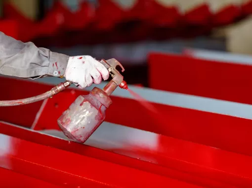 Effective paints and coatings for industrial painting of metal surfaces