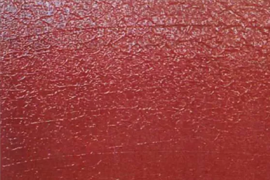 Shrinkage of paintwork