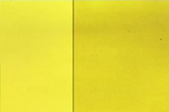 Various shades of paintwork