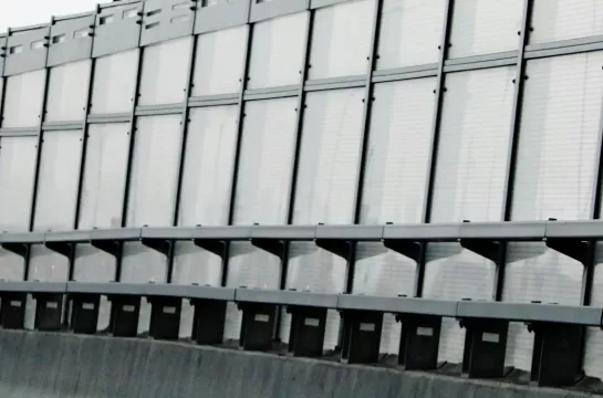 Galvanized metal structures for protection