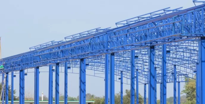 Protection of metal structures, new construction