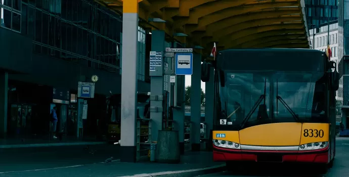 Painting of urban infrastructure elements