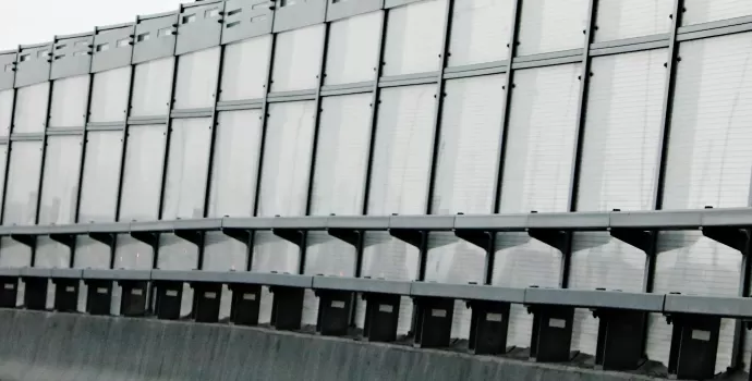 Galvanized metal structures for protection