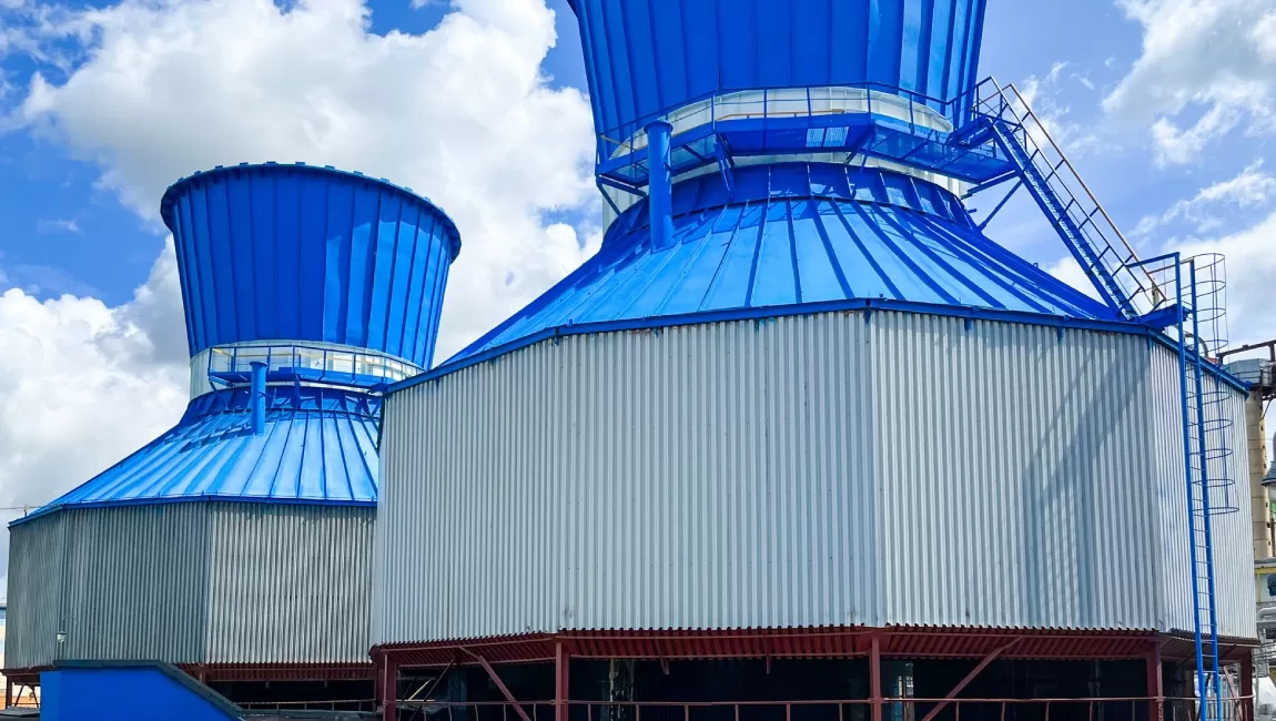 Repair of a corrosion-resistant structure at a chemical complex