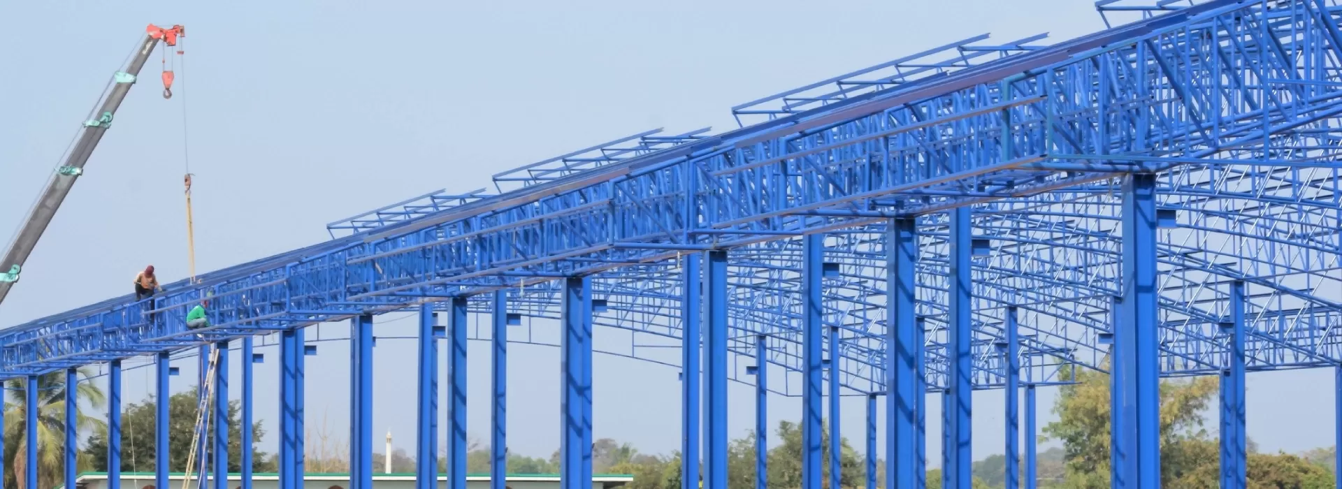 Protection of metal structures, new construction